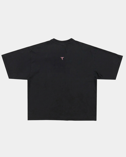 Tourshirt schwarz